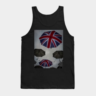 Union Jack Umbrellas Tank Top